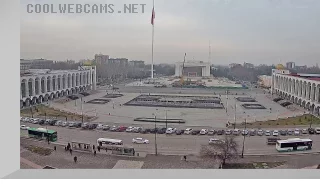 Webcam overlooking Ala-Too Square, Bishkek