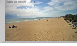 Webcam in Kirillovka with a view of the Sea of ​​Azov