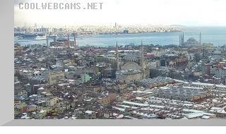 Beyazit Tower PTZ Webcam — South, Istanbul