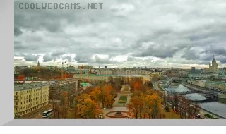 Webcam on the House on the Embankment, Moscow