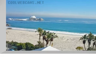 Clifton 4th beach webcam, Cape Town