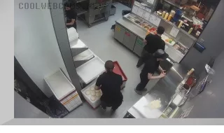 Webcam in the pizzeria «Dodo Pizza on Leningradsky Prospekt, Angarsk