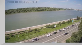 Webcam on Irtyshskaya Embankment Street, Omsk