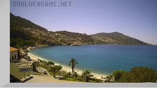Webcam overlooking Kalkan Beach, Turkey