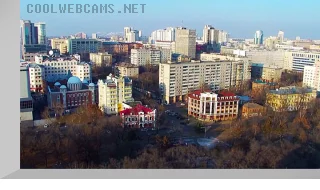 PTZ webcam in Khabarovsk city