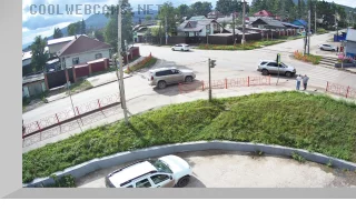 Webcam at the intersection of Khalturin and Dzerzhinsky streets, Ust-Kut