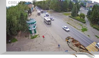 Webcam at the «Krasnoarmeyskaya» stop in Biysk