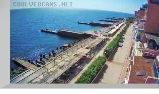 Webcam in Maly Mayak settlement, Crimea