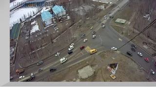 Webcam at the crossroads Neftyanikov - 60 October
