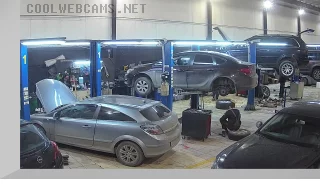Webcam of the technical center «NemetsAvto», Serpukhov