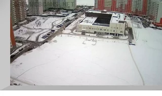 Webcam with a view of the polyclinic in the New Vatutinki District