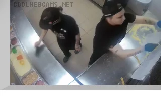 Webcam in the pizzeria «Dodo Pizza» on Pervomaisky Avenue, Ryazan