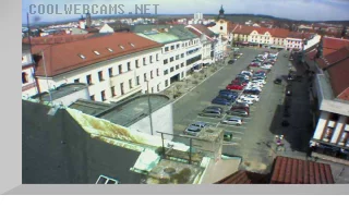 Webcam in Pisek town