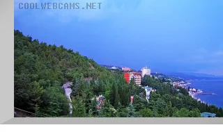 Webcam in the Professor's Corner of Alushta, Crimea