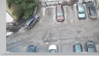 Webcam in the parking lot on Radishcheva Street in Ryazan