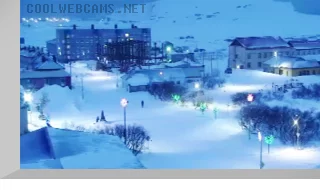 PTZ webcam of Severo-Kurilsk town on Paramushir Island, Russia