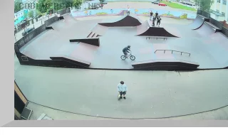 Webcam in the skatepark on Gagarin 21, Smolensk
