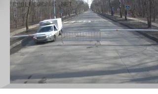 Sokolniki Park Webcam: entrance to the park