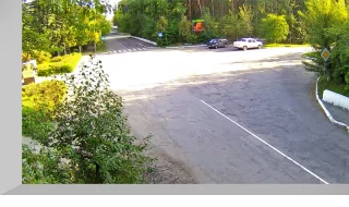 Webcam on Socialist Street of Biysk city