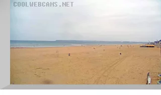 PTZ webcam on the beach of Trouville