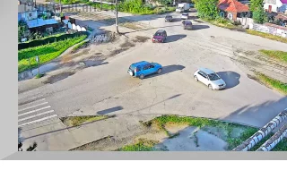 Webcam at the intersection of Udarnaya/Martyanov, Biysk city
